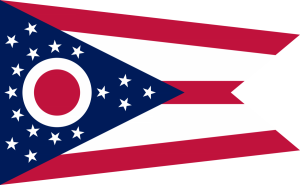 Our Ohio Tie is modeled after the state flag of Ohio