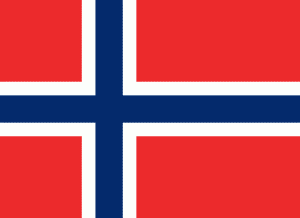 Our Norway Skinny Tie is modeled after the flag of Norway