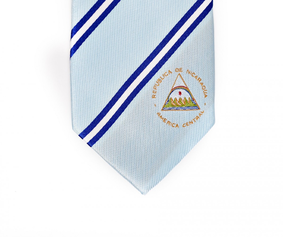 Nicaragua Skinny Tie