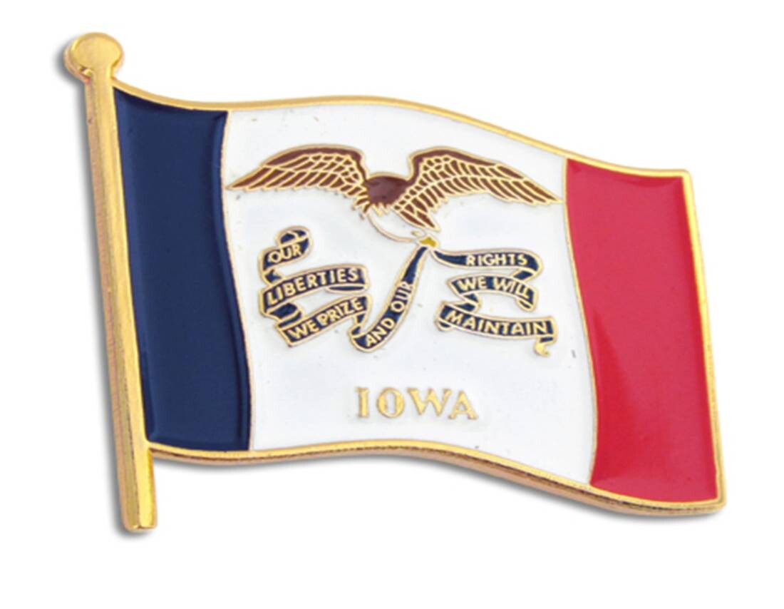 Iowa Pin