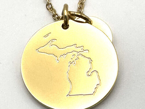 Michigan Necklace - MI