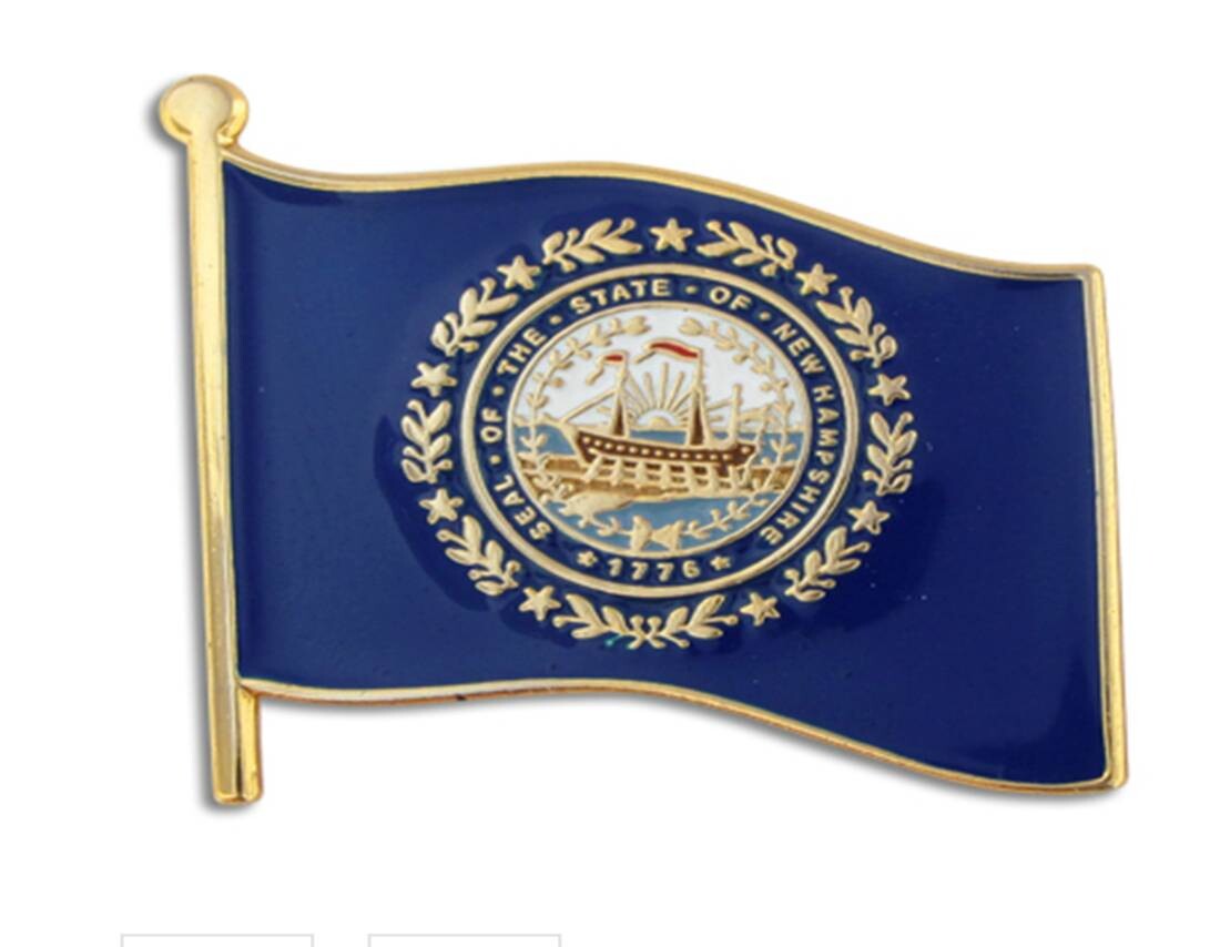 New Hampshire Pin