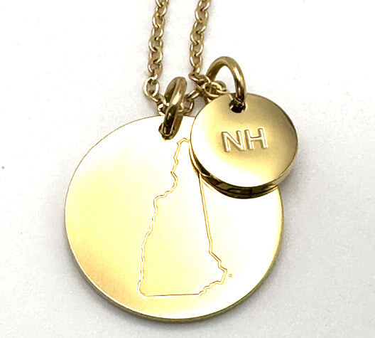 New Hampshire Necklace - NH