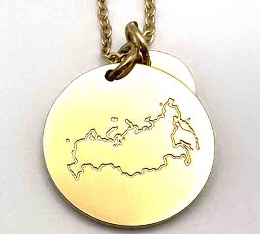 Russia Necklace - RUS