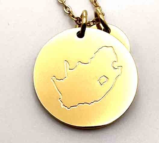 South Africa Necklace - ZAF