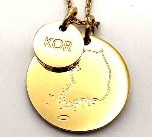 South Korea Necklace - KOR