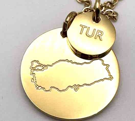 Turkey Necklace - TUR