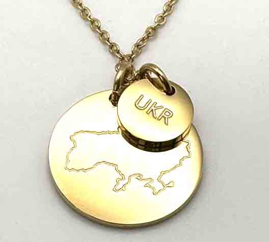 Ukraine Necklace - UKR