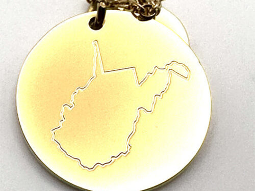 West Virginia Necklace - WV