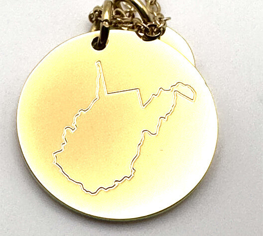 West Virginia Necklace - WV