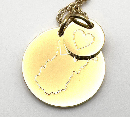 West Virginia Necklace - WV