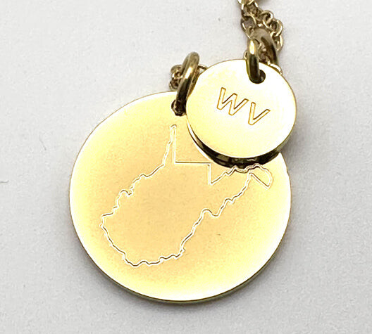 West Virginia Necklace - WV