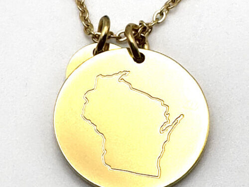 Wisconsin Necklace - WI