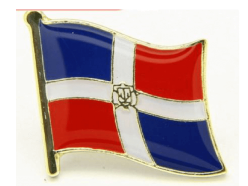 Dominican Republic pin