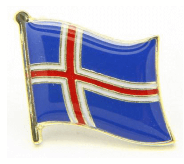 Iceland Pin