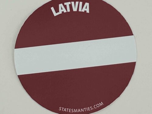 Latvia Sticker