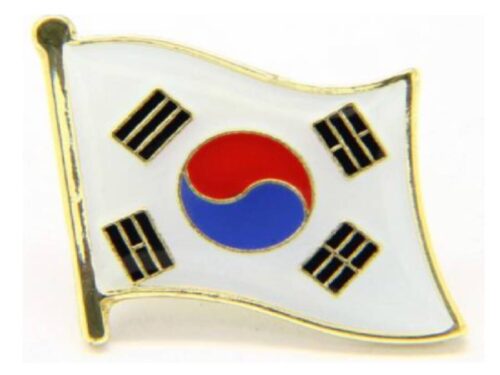 South Korea Pin